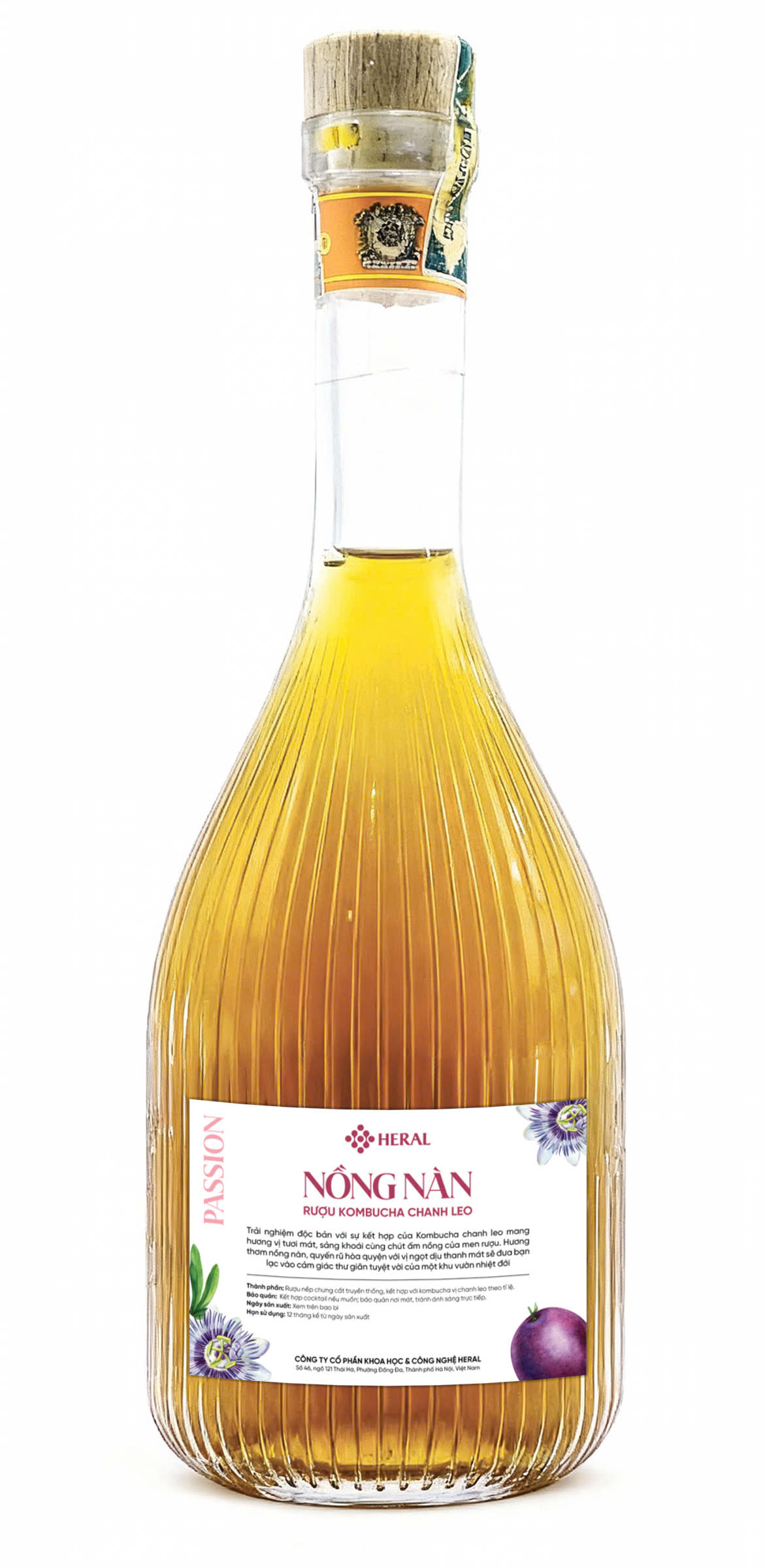 Rượu Kombucha PASSION - vị Chanh leo - Ảnh 3